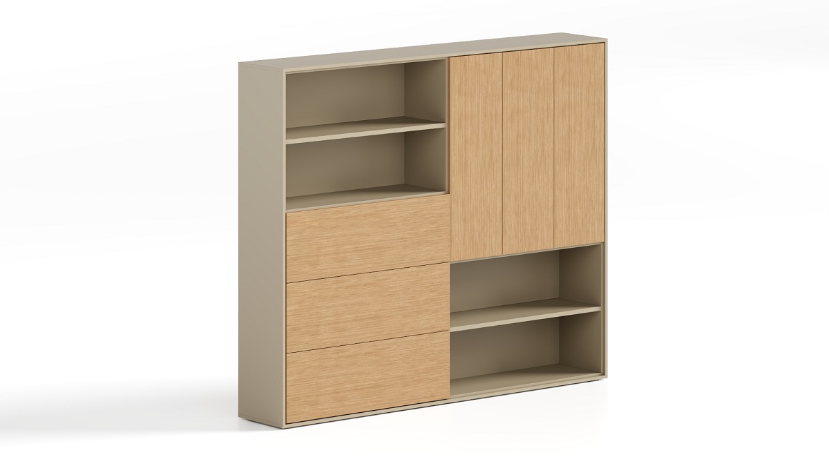 Шкаф с открытыми полками AD2421