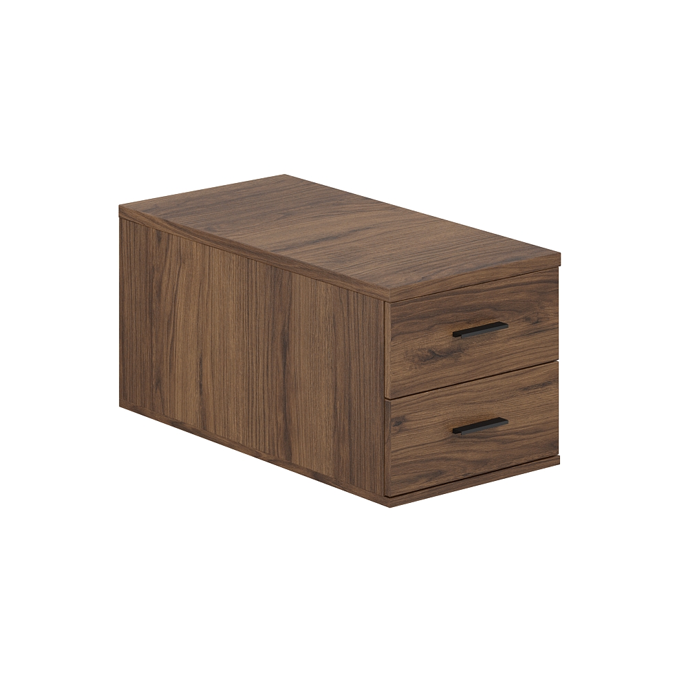 Подвесная тумба с 2 ящ., 800, 400х616х342 SG.538.DM.DM