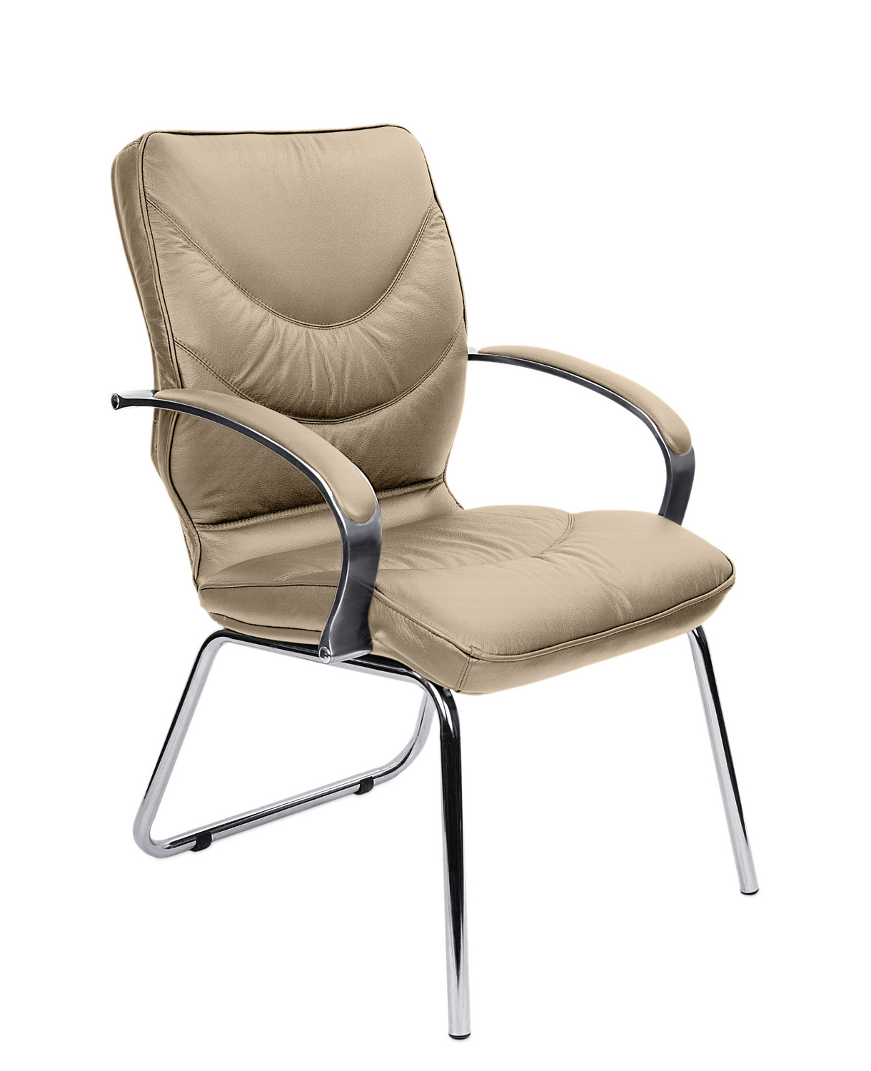 Кресло для посетителей Leeds Chrome D