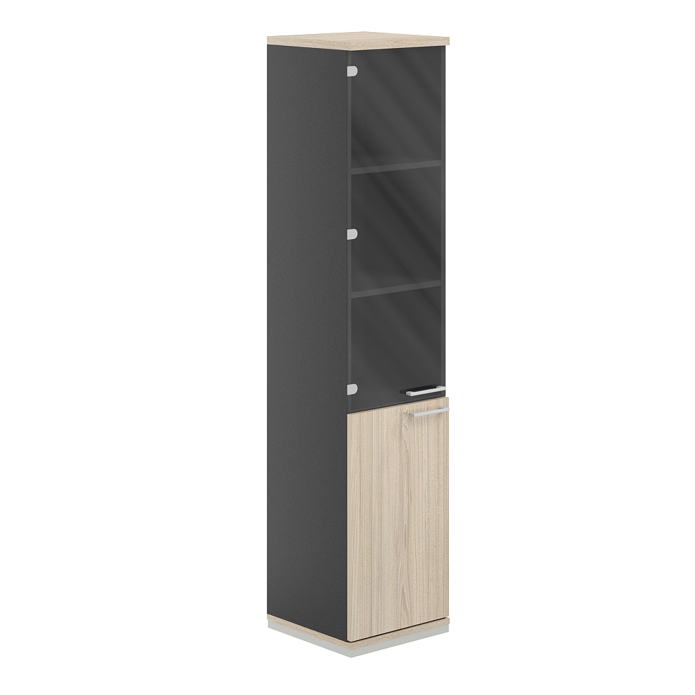 Шкаф 5 ур. 400 со стеклом AG.209.AN.AR.AR.GL.L