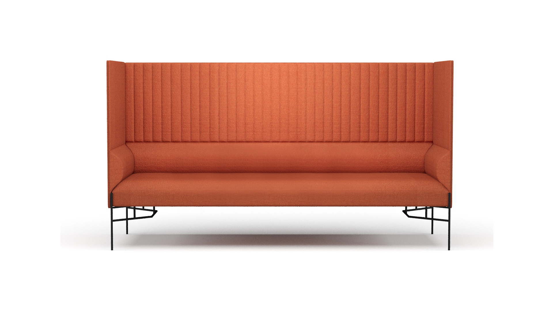 Диван трехместный Toscana с высокой спинкой