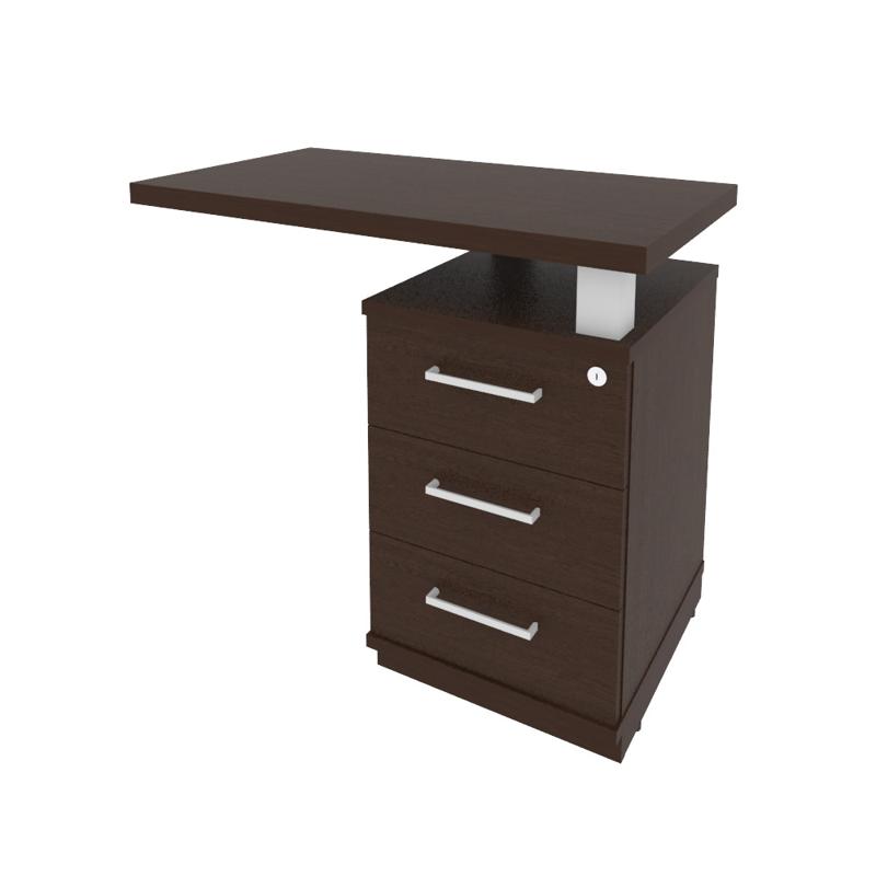 First Тумба приставная с топом правая KTP-1 (R) 900*500*765