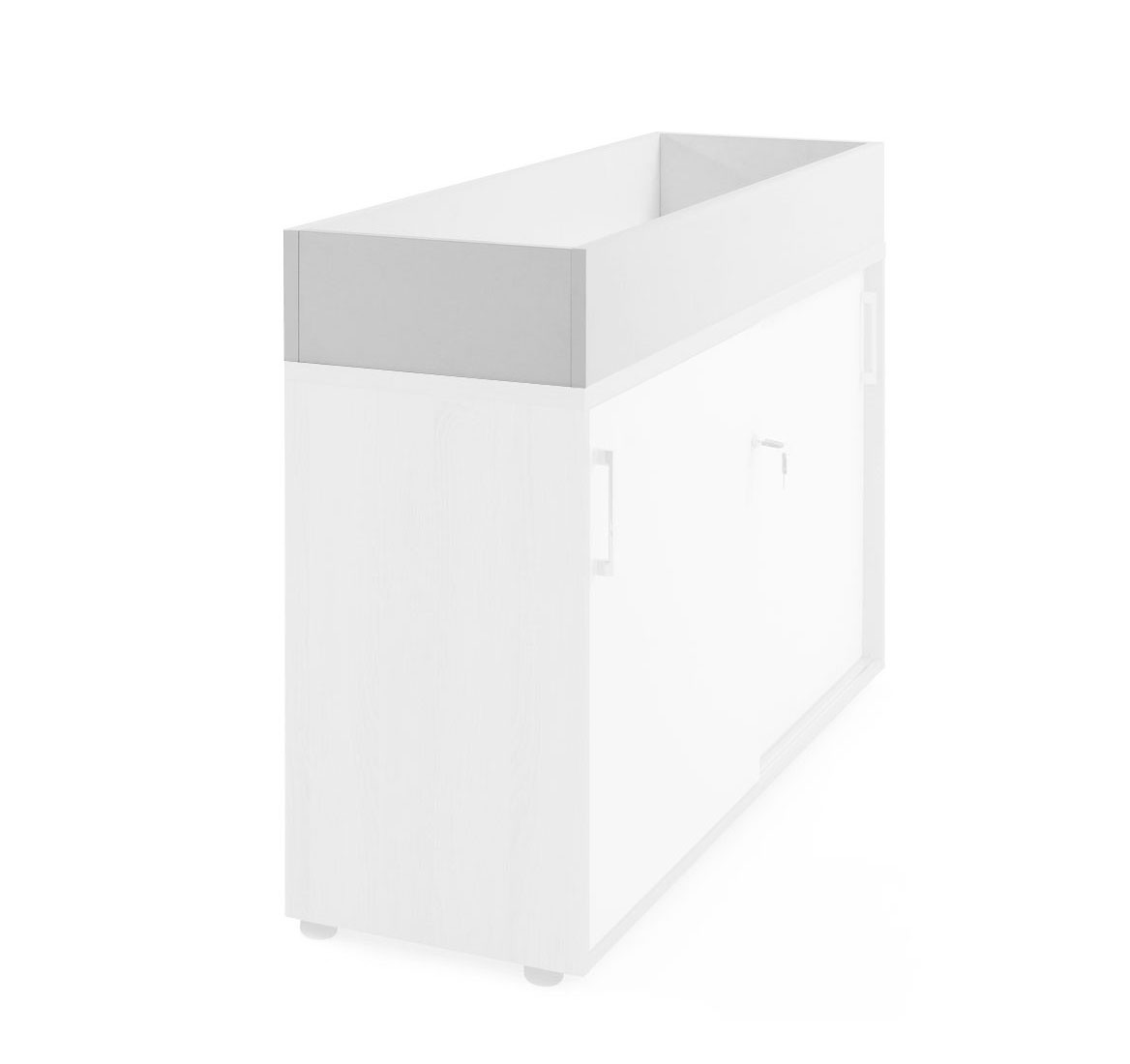 TOUR Кашпо низкое для шкафа 139 см