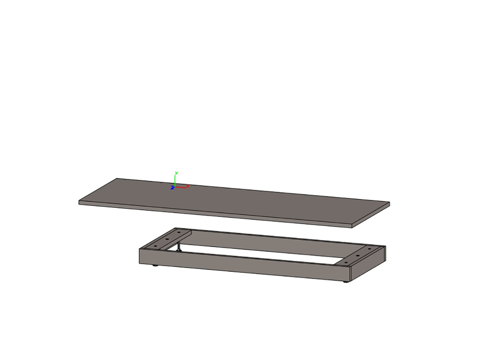 Декоративный топ 1150 и цоколь 900 (складская) JNO412.U727