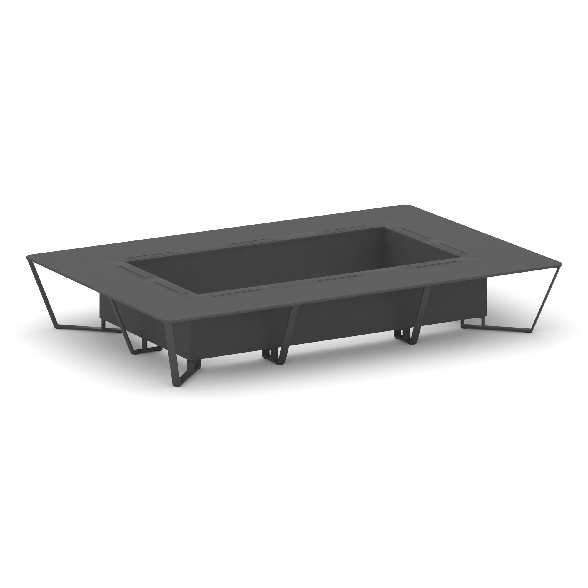 Steel Meet Стол переговорный прямоугольный KD-PR.B.SP-20K