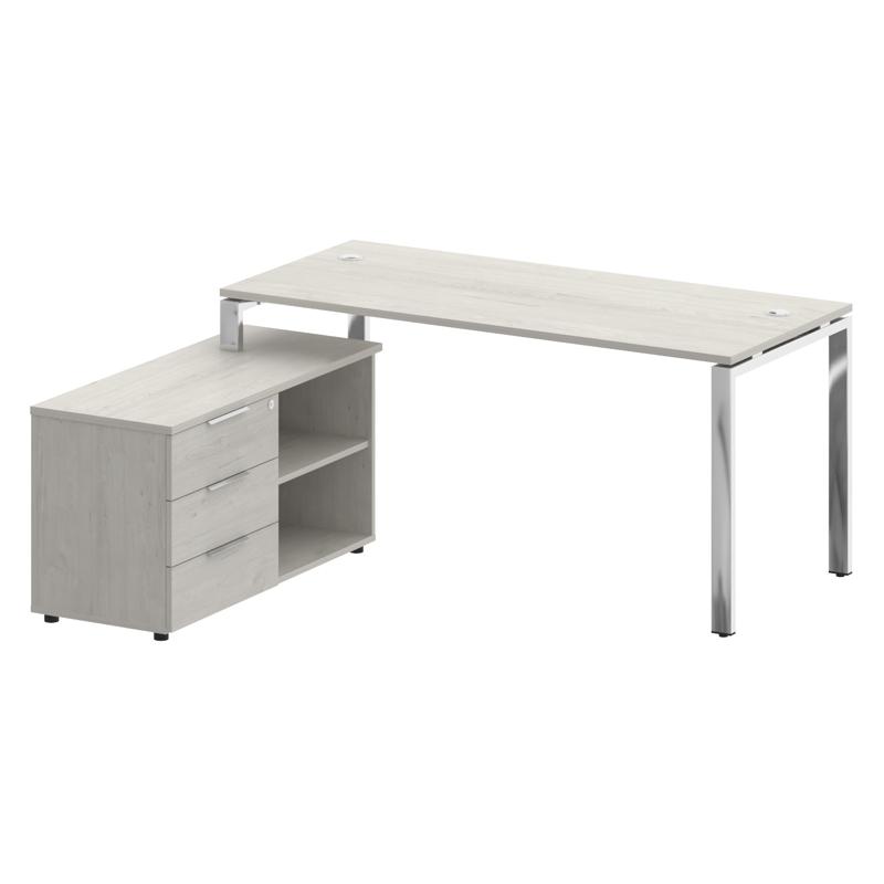 Metal System Direct Стол руковод. с тумбой БГ.СРТ-4.7 (L) 1700*1520*75