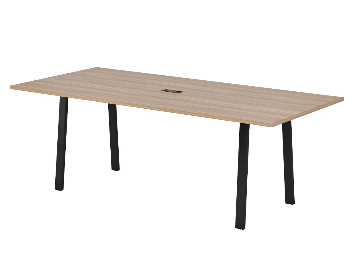 Стол переговоров 2м на мет. опорах EVL821/А/60*30