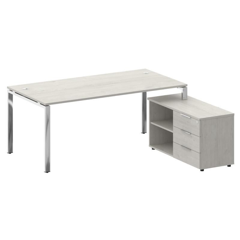 Metal System Direct Стол руковод. с тумбой БГ.СРТ-5.9 (R) 1900*1720*75