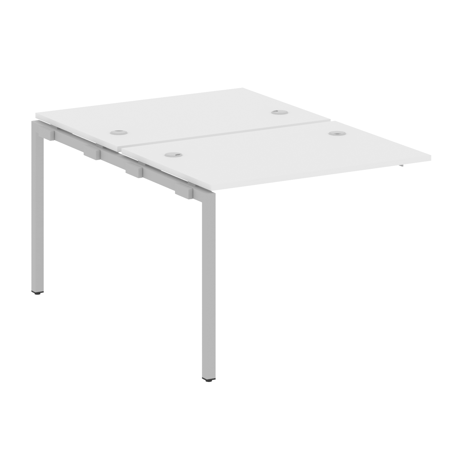 Metal System Quattro Проходной элемент рабочей станции на П-образном м/к 40БП.ПРС-СП-2.1