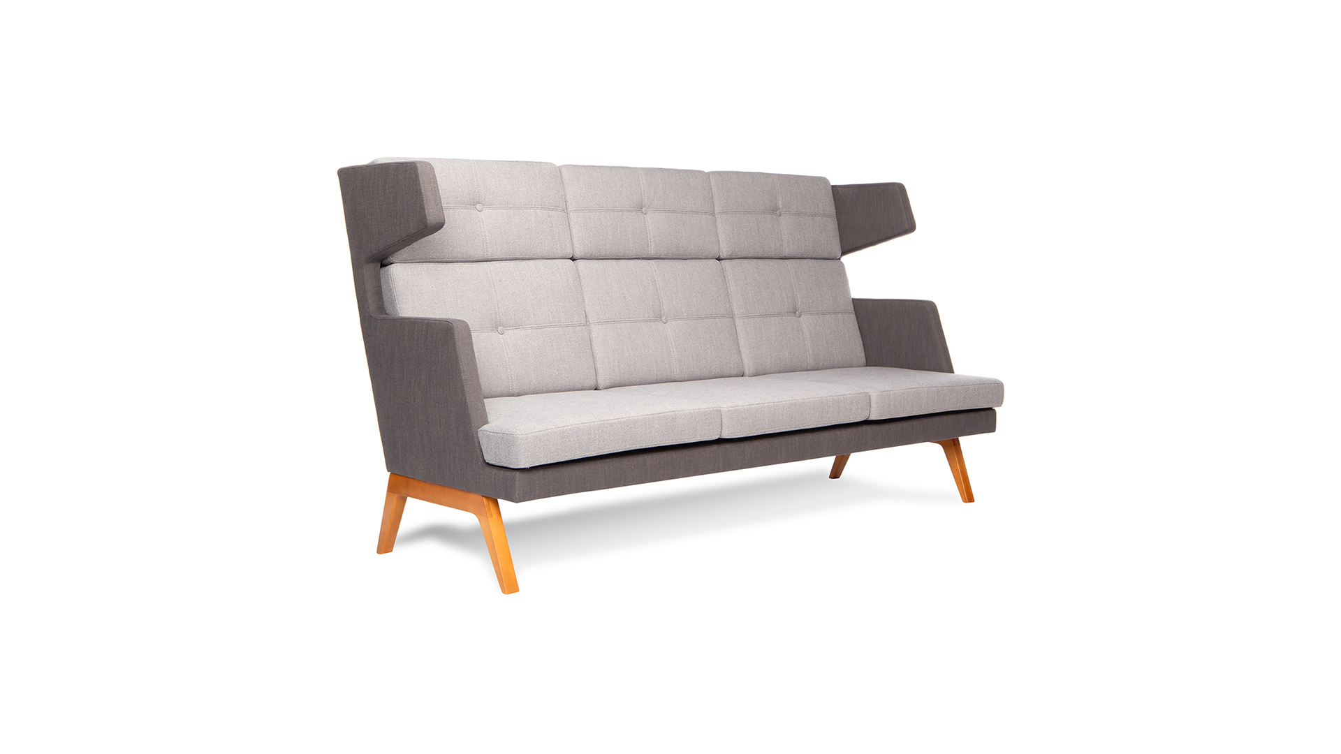 Диван трехместный Dallas с высокой спинкой