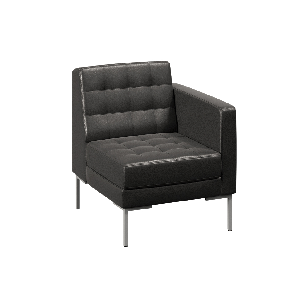 Forest Секция с подлокотником одноместная FR-SP-01 (L)