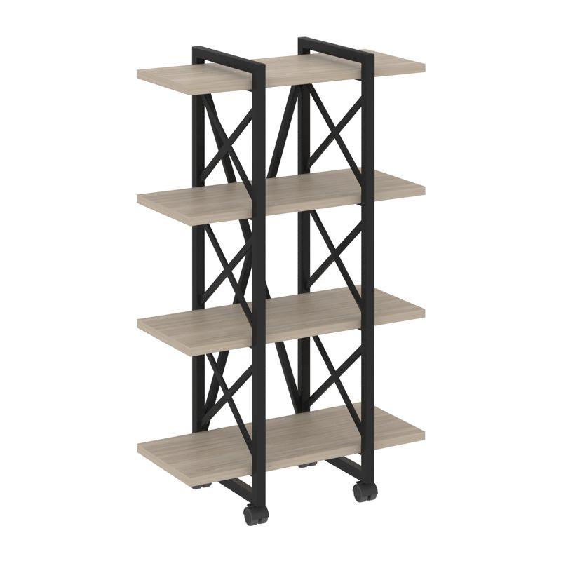 Loft Стеллаж на колесных опорах-4 полки VR.L-MST.K-4.4V