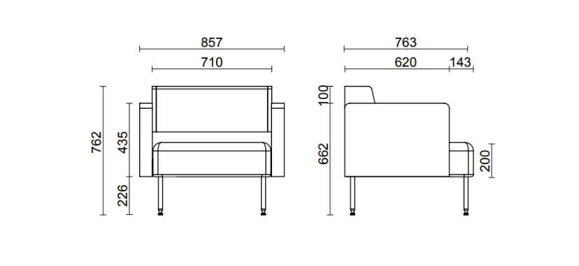 Мягкое кресло Dapper
