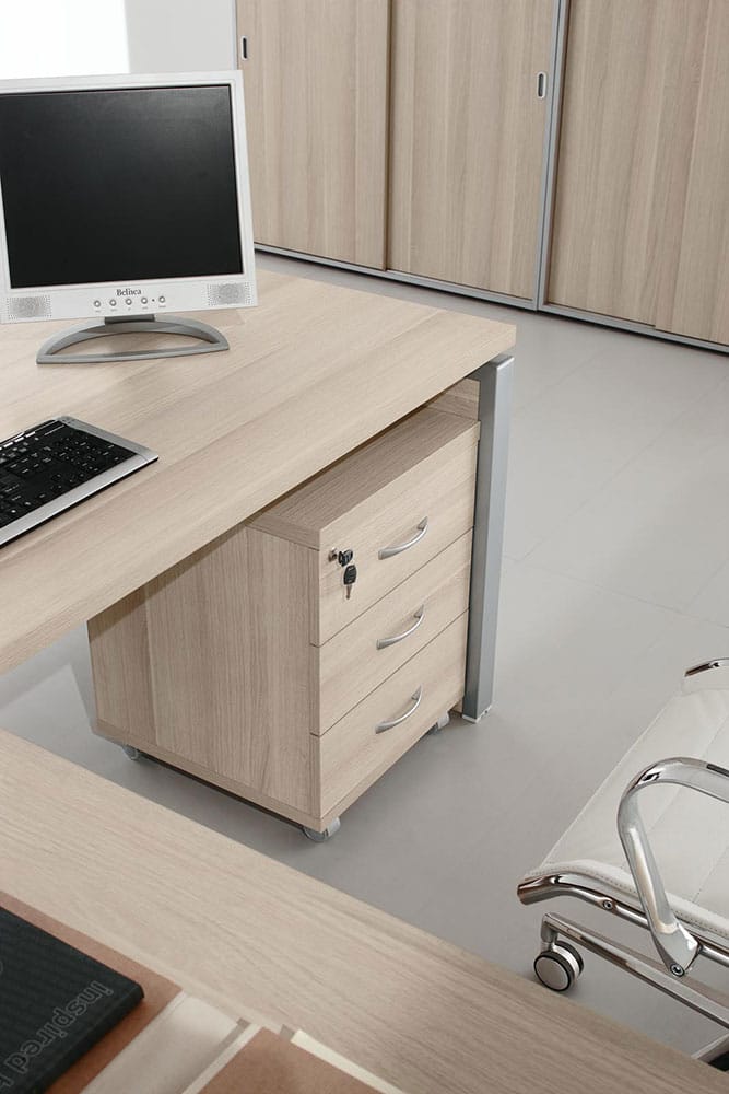 Тумба подкатная c 3-мя ящиками FLASH