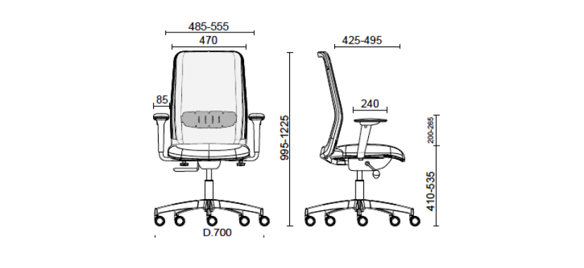 Кресло руководителя Nova 1