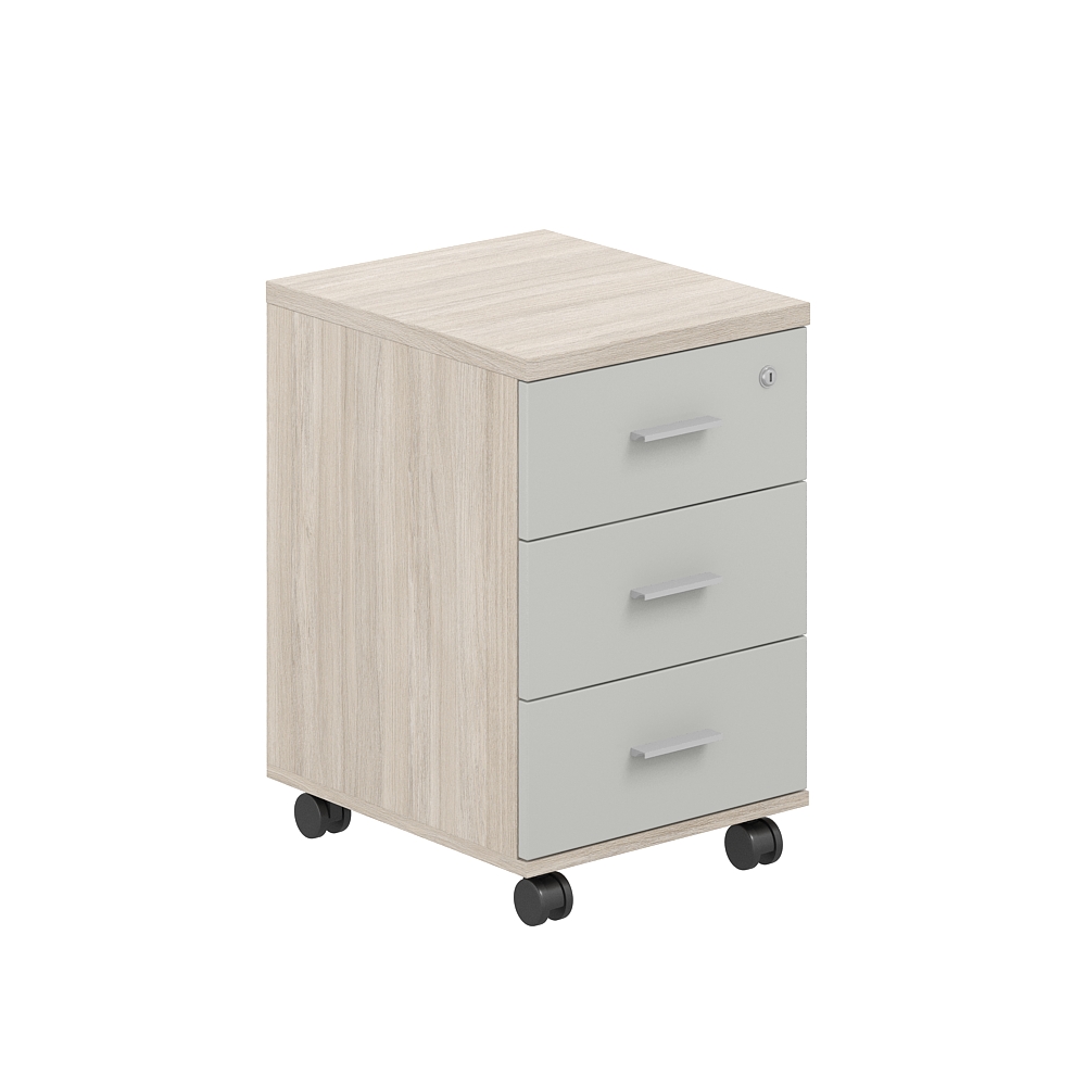 Тумба мобильная с 3 ящ. 404х460х619, с ц.замком SG.612.OL.SH