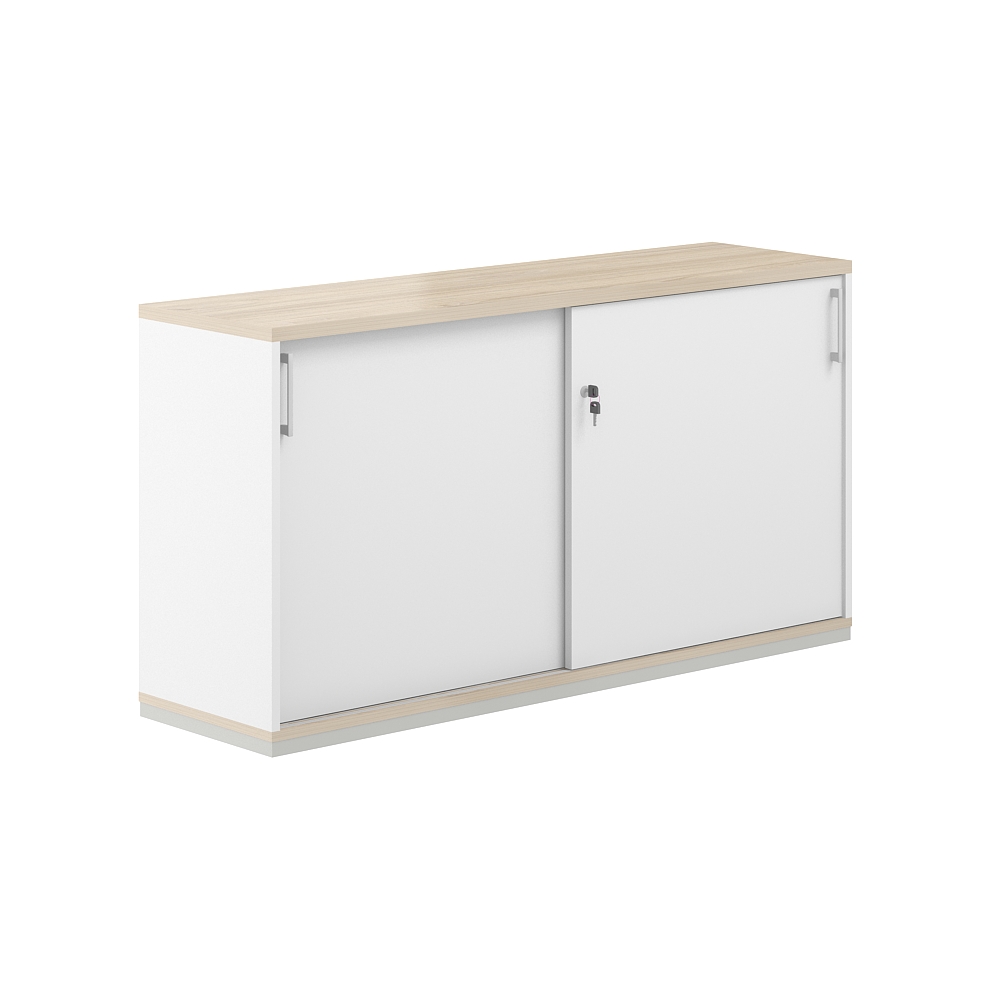 Шкаф-купе 2 ур. 1238х400х750 AG.241.WH.AR.WH