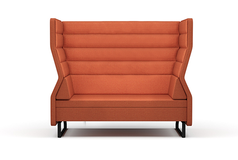 Диван двухместный Toolip с высокой спинкой