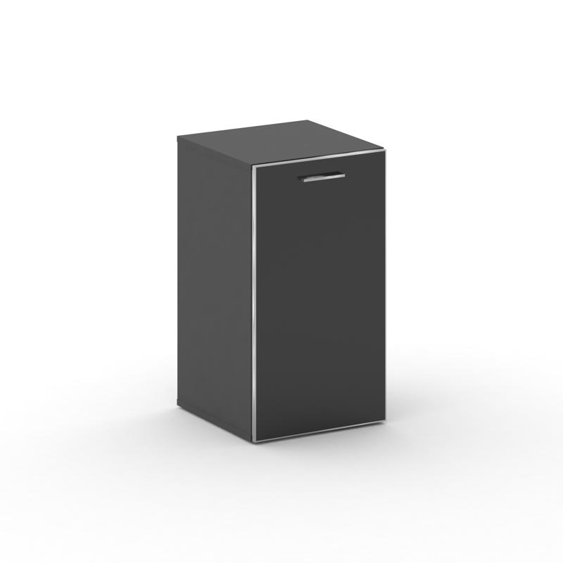 Fresco Шкаф узкий низкий правый FR.SU-302 (R) Хром 450*460*807