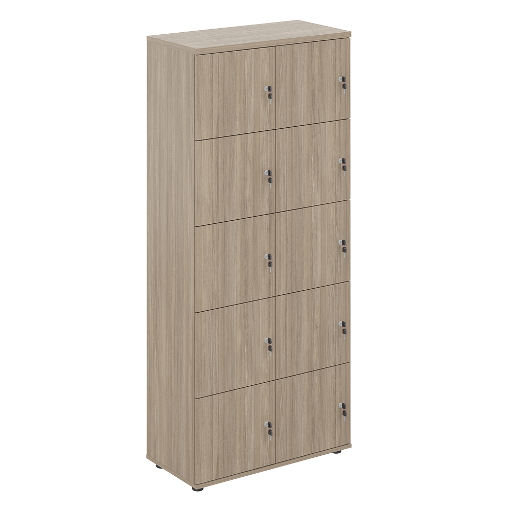 Локер 10 ячеек 800х400х1866 SG.820.OD.OD