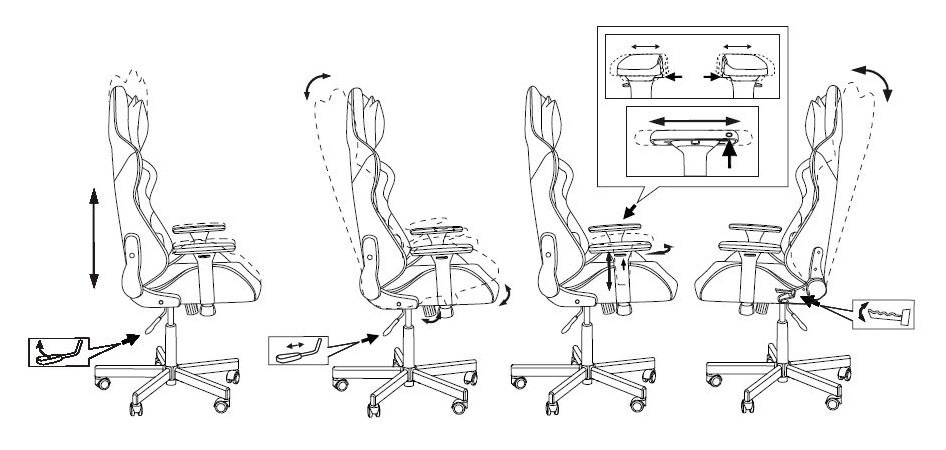 Кресло игровое Knight ARMOR