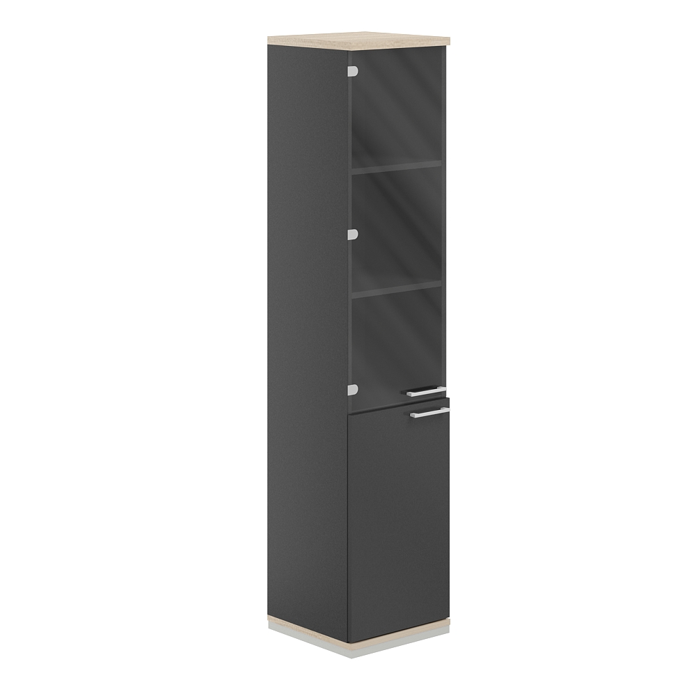 Шкаф 5 ур. 400 со стеклом AG.209.AN.AR.AN.GL.L