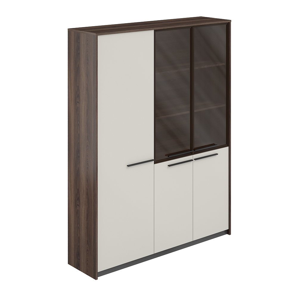 Шкафы высокие: широкий комбинированный со стеклом и узкий, 1540х410х1994 RF.505.DA.CHBZ.PG.L