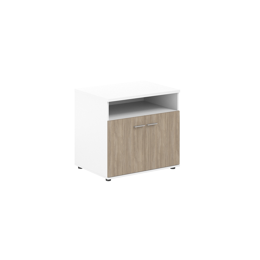 Тумба сервисная 802х600х750 с нишей, 2 фасадами СГ / SG.631.У / WH.OD