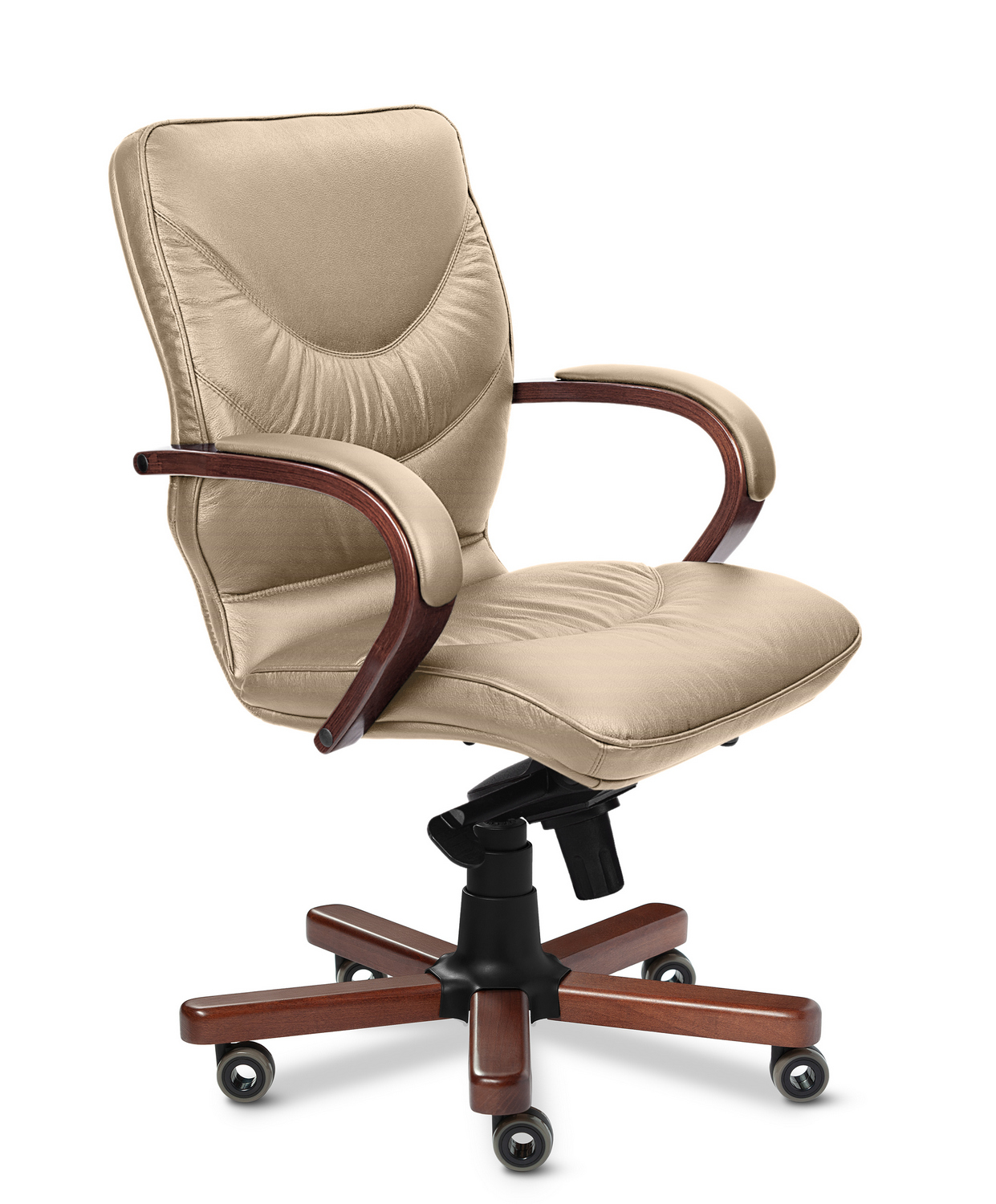 Кресло для руководителя Leeds Wood B