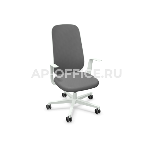Офисное кресло Skate task chair white structure and back in fabric