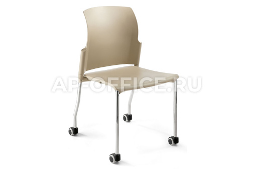 Arrow стул на полозьях с мягким сиденьем
