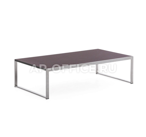 RHODOS стол кофейный, кожа , 110х60хh30 cm