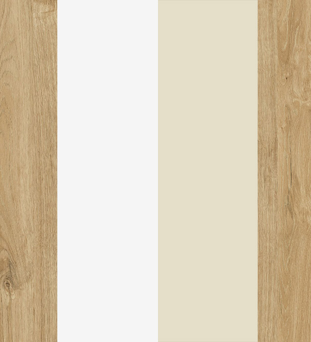 Тиквуд Светлый/Ваниль Глянец/Металл Белый