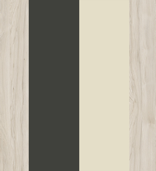 Денвер Светлый/Ваниль Глянец/Металл Антрацит