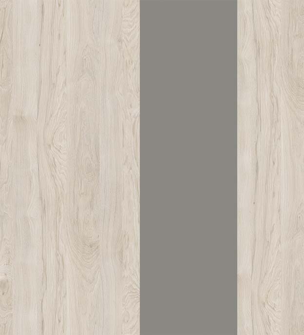 Денвер Светлый/Металл Серый