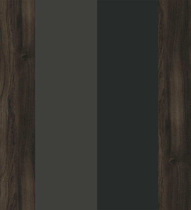 Дуб Мали/Графит Глянец/Металл Антрацит