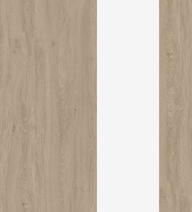 Дуб Светлый/Белый Матовый Гладкий