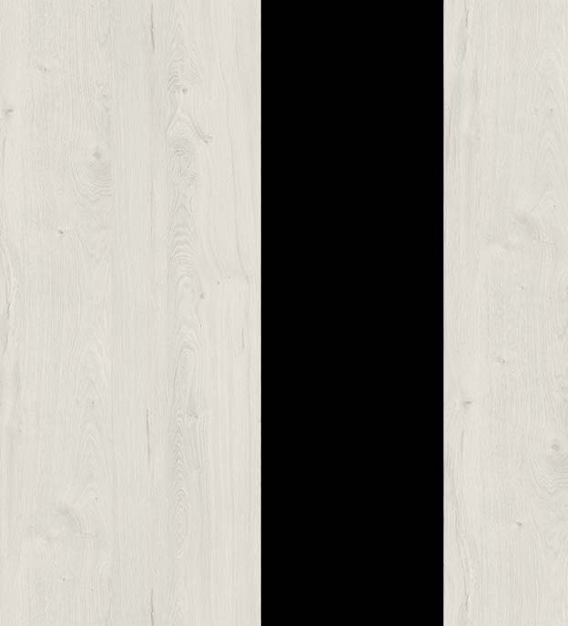 Дуб Наварра/Металл Черный/Заглушка Металл Черный