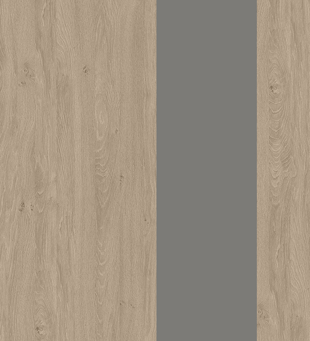 Дуб Светлый/Металл Серый