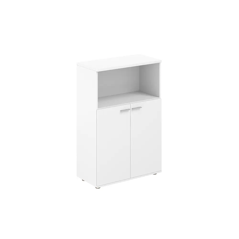 Шкаф средний с нишей  800х400х1200, 2-х дв., з.ст ЛДСП 16 мм SG.863.DM.DM