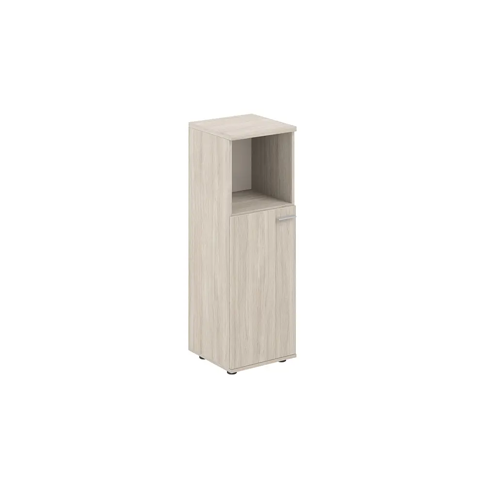 Шкаф средний с нишей 400х400х1200, 1 дв., з.ст HDF, левый SG.844.OL.OL.L