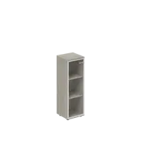 Шкаф средний 400х400х1200 со стеклом, з.ст ЛДСП, левый WN.812.OL.AL.L