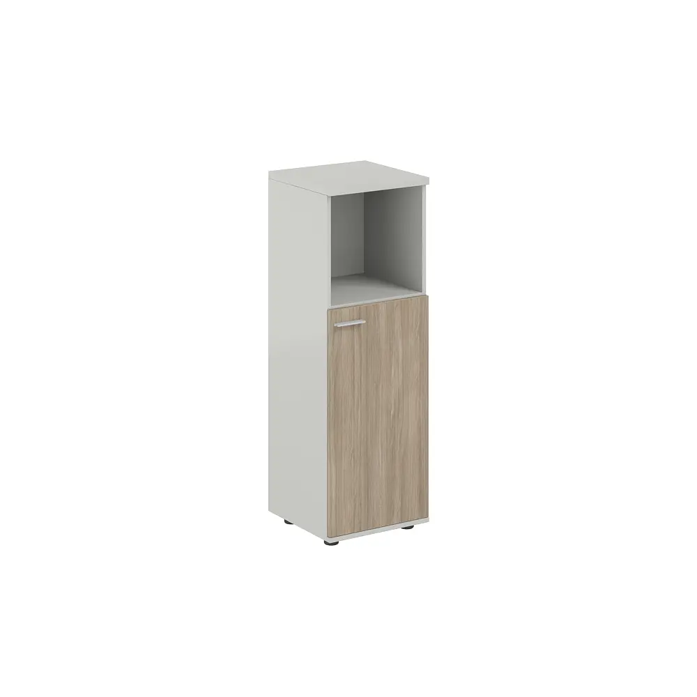 Шкаф средний с нишей  400х400х1200, 1 дв., з.ст ЛДСП 16 мм, правый SG.864.SH.OD.R