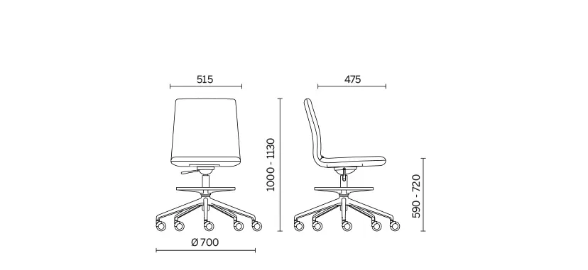 Кресло Line Stool