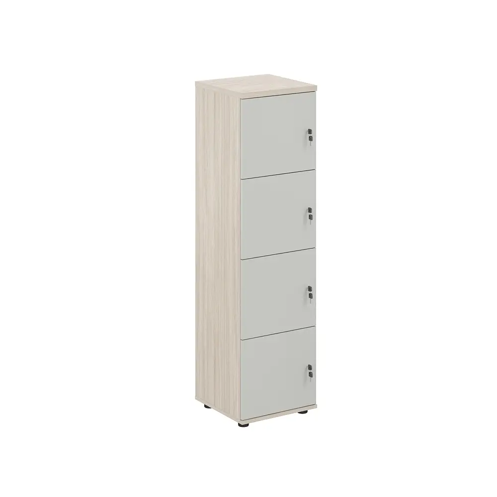 Локер 4 ячейки 400х400х1483 SG.817.OL.SH