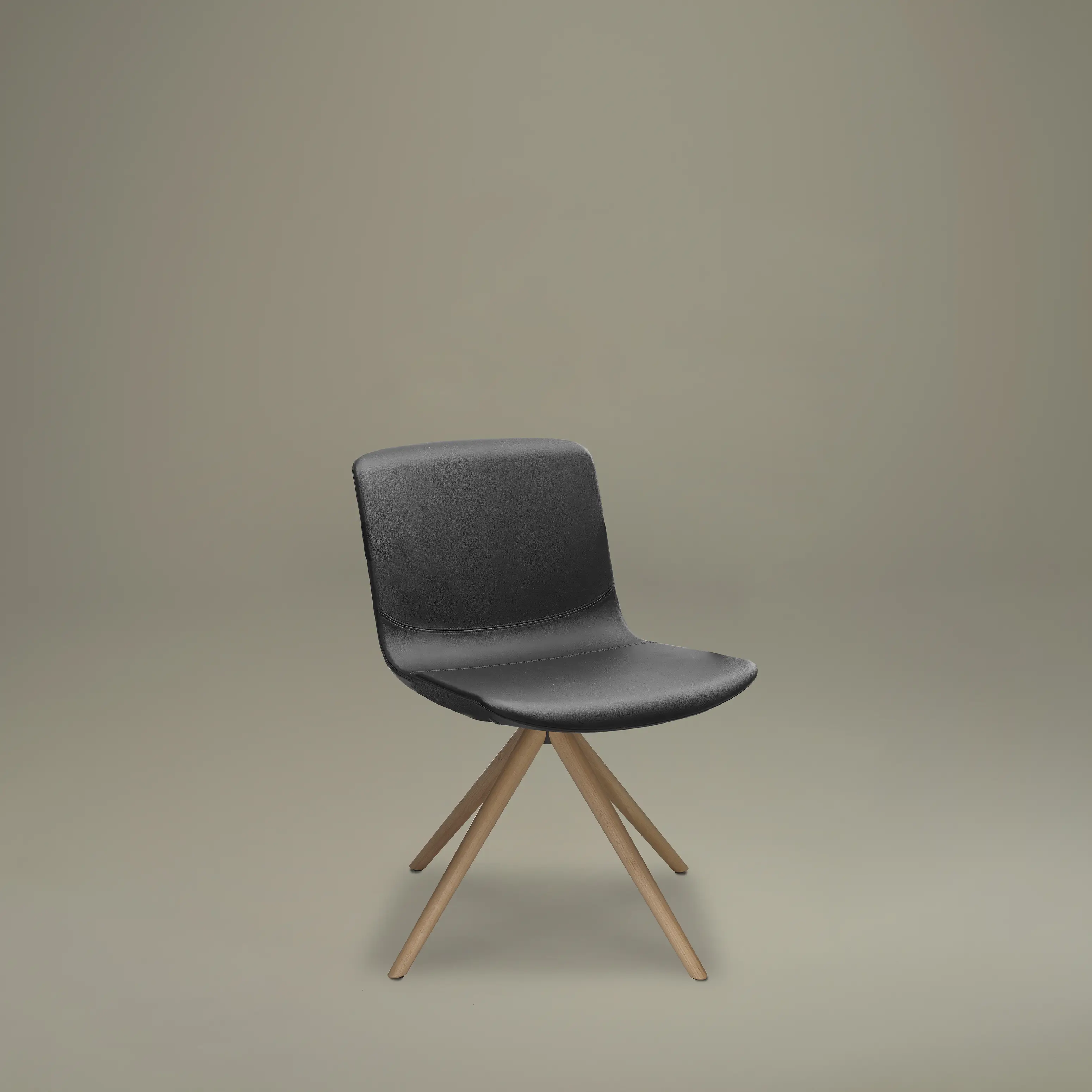 Стул Milos Life Chair with wood trestle base