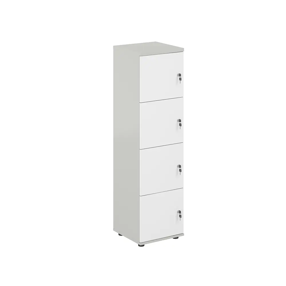 Локер 4 ячейки 400х400х1483 SG.817.SH.WH