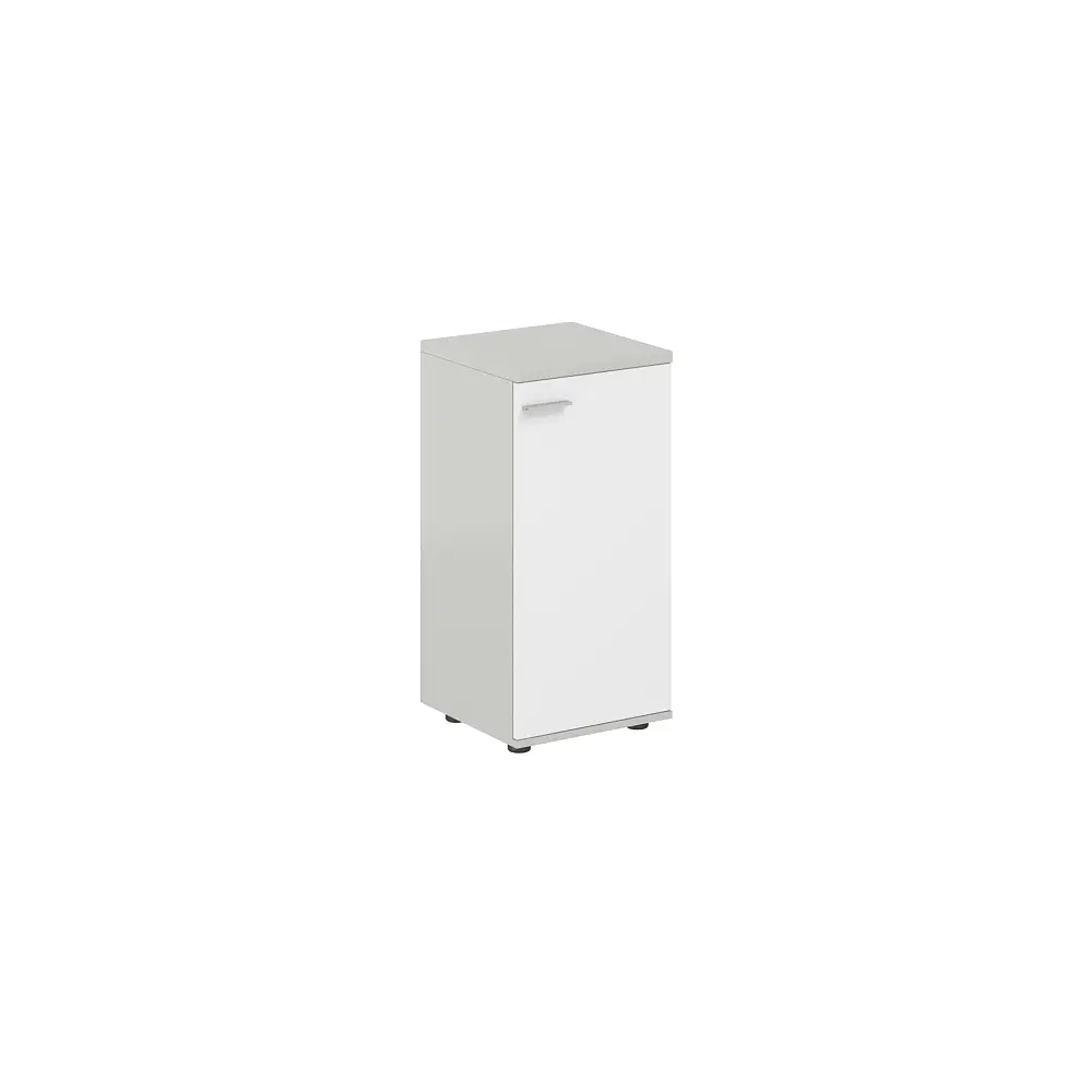 Шкаф низкий 400х400х825, 1 дв., з.ст ЛДСП, правый SG.816.SH.WH.R