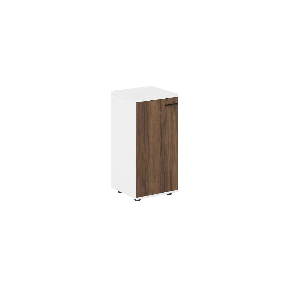 Шкаф низкий 400х400х825, 1 дв., з.ст HDF, левый SG.806.WH.DM.L