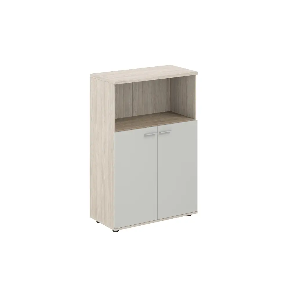Шкаф средний с нишей 800х400х1200, 2-х дв., з.ст HDF SG.843.OL.SH